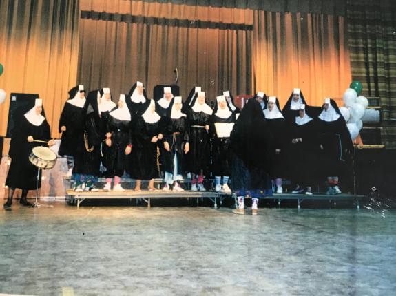 Our Sisters performing Sister Act in the 90s! 