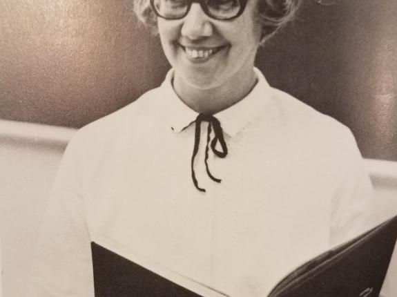 Annette in her early teaching days