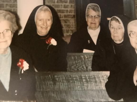 From left to right: Sr. Teresa, Sr. deLourdes and Mother Dolores